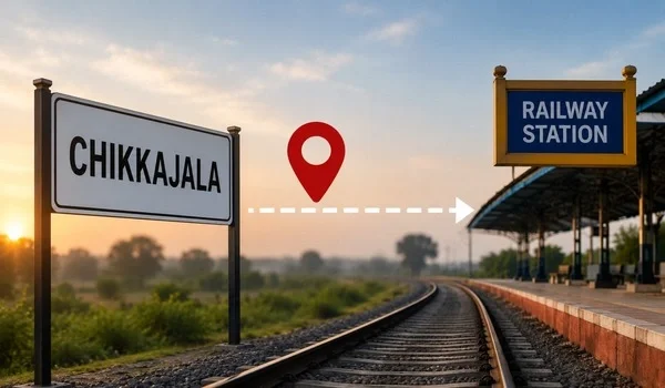 Featured Image of How Far is Chikkajala from the Railway Station?
