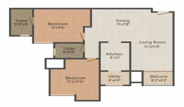 Featured Image of Sattva Senorita 4 BHK Floor Plan